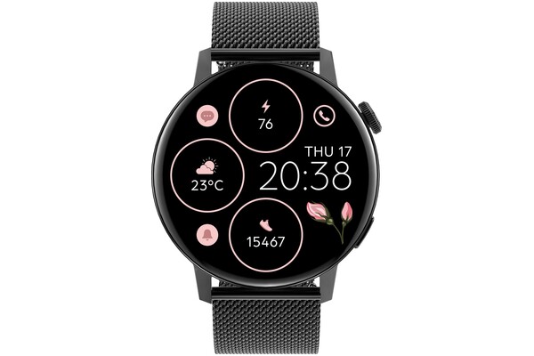 Smartwatch FOREVER SB350 Forevive 1.32" czarny