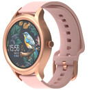 Smartwatch FOREVER SB340 Forevive 1.32" różowo-złoty