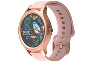 Smartwatch FOREVER SB340 Forevive 1.32" różowo-złoty