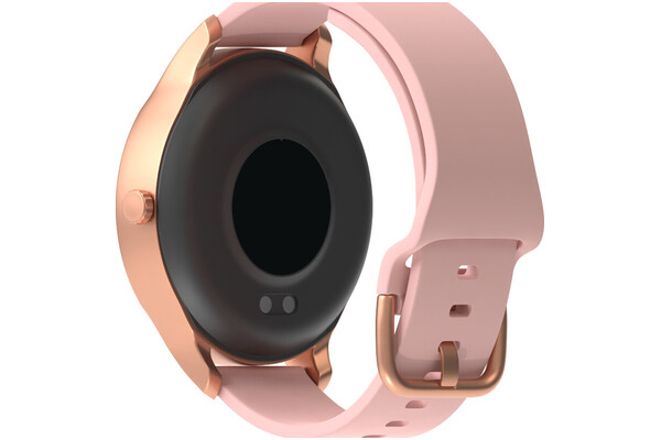 Smartwatch FOREVER SB340 Forevive 1.32" różowo-złoty