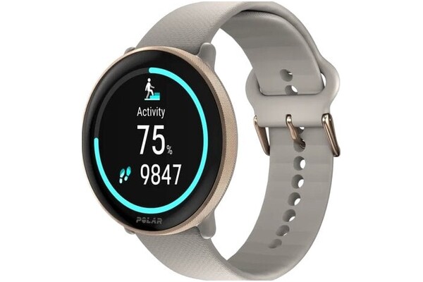 Smartwatch Polar Ignite 3 1.28" Szaro-złoty