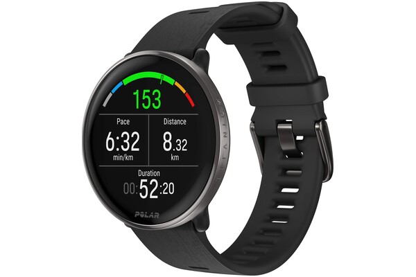 Smartwatch Polar Ignite 3 Titan 1.28" czarny