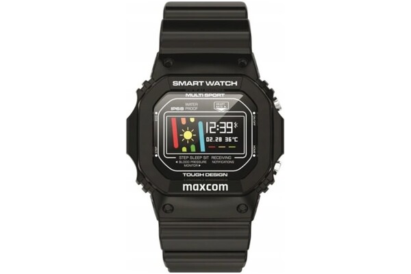 Smartwatch MaxCom FW22 Classic 0.96" czarny