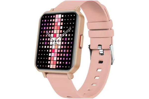 Smartwatch MaxCom FW56 Fit Carbon Pro 1.85" złoty