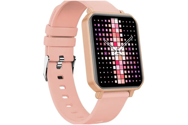 Smartwatch MaxCom FW56 Fit Carbon Pro 1.85" złoty