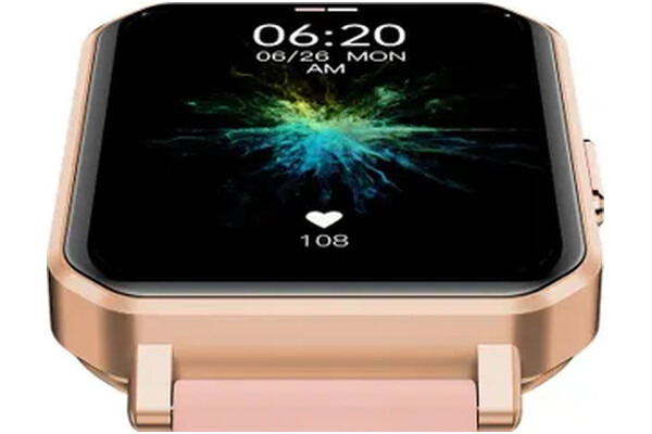 Smartwatch MaxCom FW56 Fit Carbon Pro 1.85" złoty