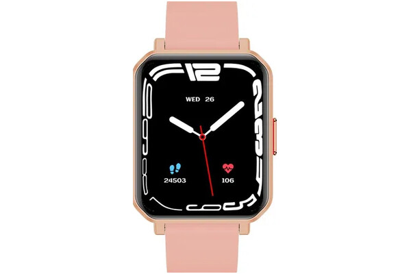 Smartwatch MaxCom FW56 Fit Carbon Pro 1.85" złoty