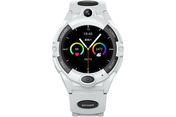 Smartwatch Bemi Sport 1.28" biały