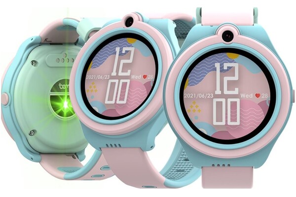Smartwatch Bemi Linko 1.3" różowy