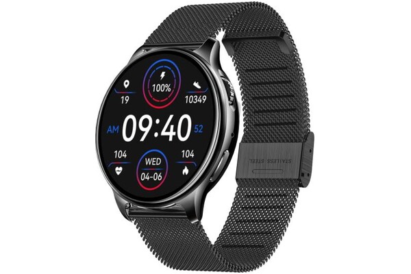 Smartwatch Bemi Trevio 1.32" czarny