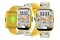 Smartwatch Bemi Omi 1.69" Szaro-żółty