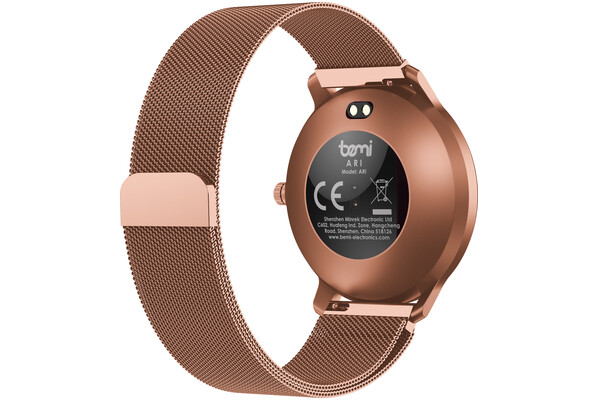 Smartwatch Bemi Ari 1.3" miedziany