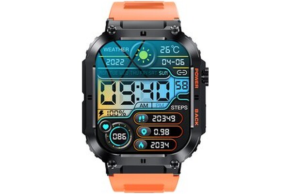 Smartwatch Denver SWC191O 1.96" czarny