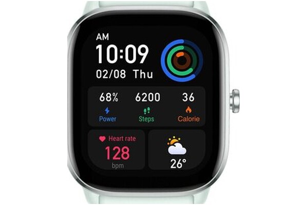Smartwatch Amazfit GTS 4 Mini 1.65" miętowy
