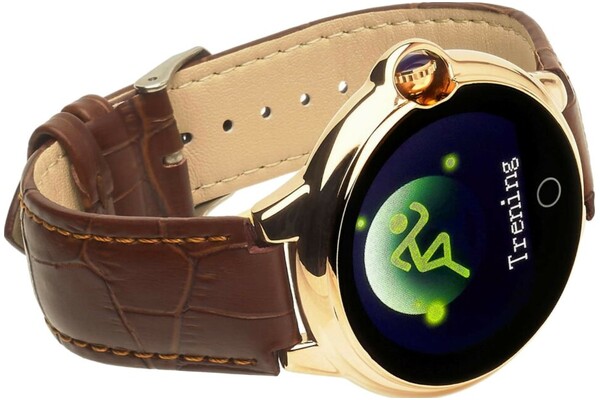Smartwatch Garett Electronics Women Karen 1.22" brązowy