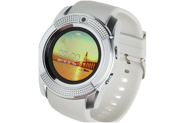 Smartwatch Garett Electronics G11 1.22" biało-czarny