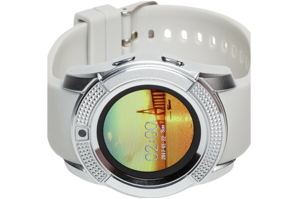 Smartwatch Garett Electronics G11 1.22" biało-czarny