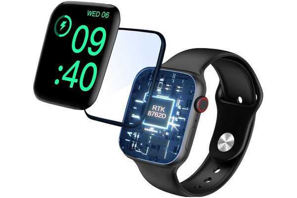 Smartwatch KIANO Watch Active 2.05" czarny