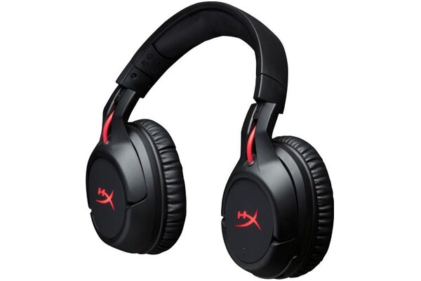 Słuchawki HYPERX Cloud Flight Nauszne Bezprzewodowe czarno-czerwony