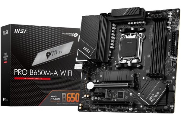 Płyta główna MSI B650MA Pro WiFi Socket AM5 AMD B650 DDR5 miniATX