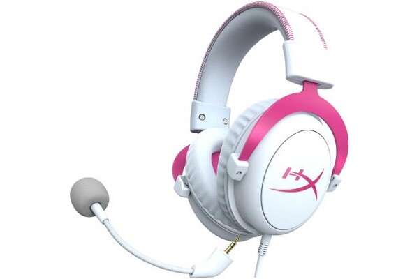 Słuchawki HYPERX Cloud 2 Nauszne Przewodowe różowy