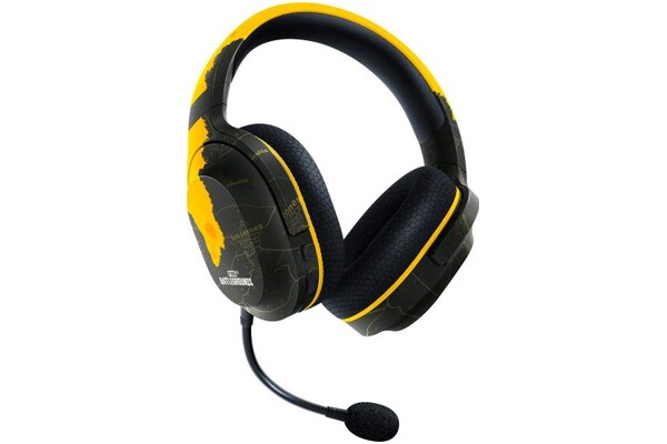Słuchawki Razer Barracuda X 2022 Nauszne Bezprzewodowe czarno-żółty