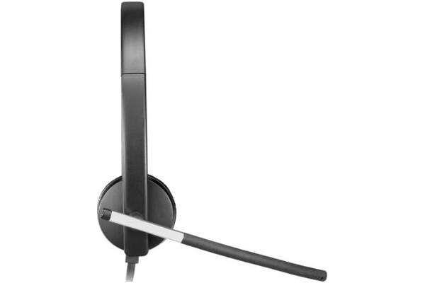 Słuchawki Logitech H650E Nauszne Przewodowe czarny