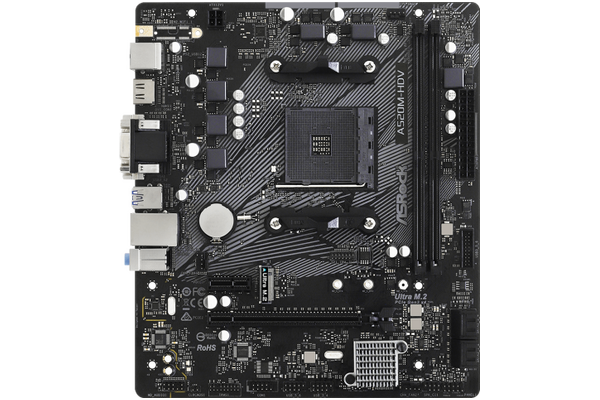 Płyta główna ASrock A520M -HDV Socket AM4 AMD A520 DDR4 miniATX