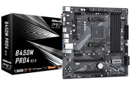 Płyta główna ASrock B450M Pro4 R2.0 Socket AM4 AMD B450 DDR4 miniATX
