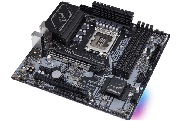 Płyta główna ASrock H670M Pro RS Socket 1700 Intel H670 DDR4 miniATX