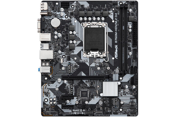 Płyta główna ASrock B760M HDV/M.2 Socket 1700 Intel B760 DDR4 miniATX