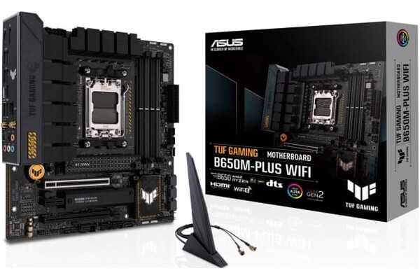 Płyta główna ASUS B650M Plus TUF Gaming WiFi Socket AM5 AMD B650 DDR5 miniATX