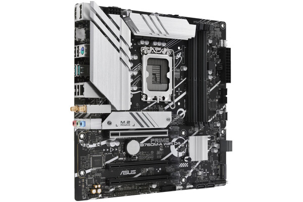 Płyta główna ASUS B760M-A Prime WiFi Socket 1700 Intel B760 DDR4 miniATX