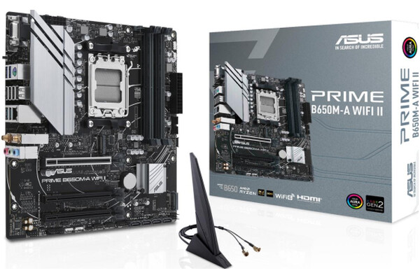 Płyta główna ASUS B650M-A Prime II WiFi Socket AM5 AMD B650 DDR5 miniATX