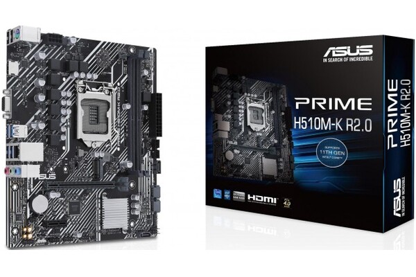 Płyta główna ASUS H510M-K Prime R2.0 Socket 1200 Intel H510 DDR4 microATX