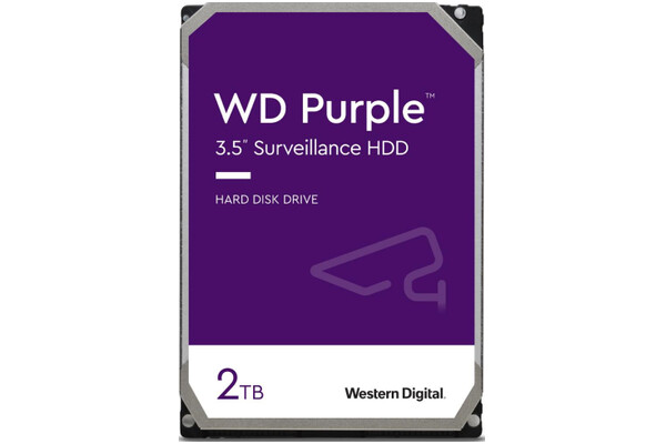 Dysk wewnętrzny WD WD20PURZ Purple HDD SATA (3.5") 2TB