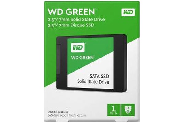 Dysk wewnętrzny WD Green SSD SATA (2.5") 1TB