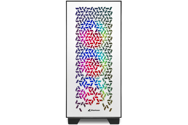 Obudowa PC Sharkoon CA300H Elite Shark Midi Tower biało-czarny