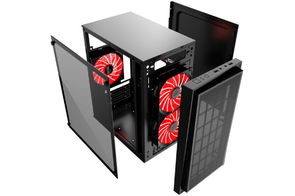 Obudowa PC Gembird CCCFORNAX950R Fornax 950R Midi Tower czarny