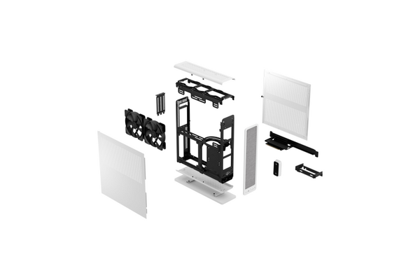 Obudowa PC Fractal Design Ridge ITX biały