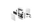 Obudowa PC Fractal Design Ridge ITX biały