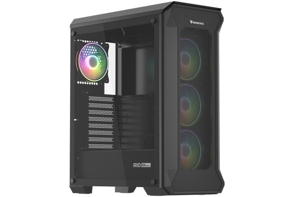Obudowa PC Genesis Irid 505 V2 Midi Tower czarny