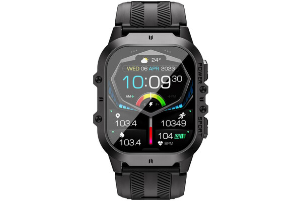 Smartwatch OUKITEL BT20 Rugged 1.96" czarny