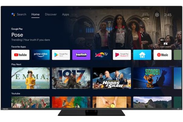 Telewizor TOSHIBA 50QA7D63DG 50" 4K Ultra HD