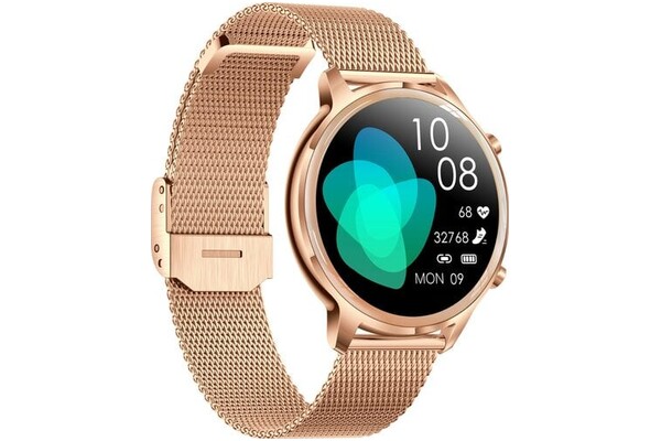 Smartwatch Manta SWU301GD Kelly 1.32" złoty