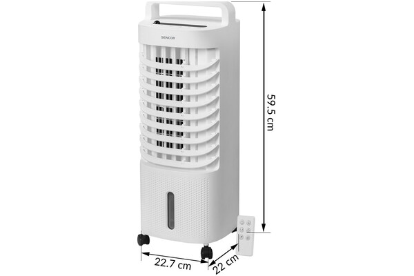 Klimator Przenośny SENCOR SFN5011WH 45W 57dB