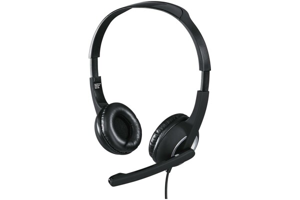 Słuchawki Hama HSP150 Essential Nauszne Przewodowe czarny
