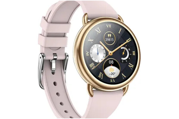 Smartwatch Bemi Cosmo 1.3" złoto-czerwony