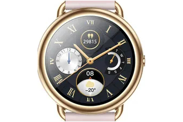 Smartwatch Bemi Cosmo 1.3" złoto-czerwony