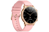 Smartwatch Manta Kelly 1.32" różowo-złoty
